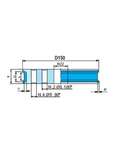 Tarcze trapezowe + SLOTS 150/22