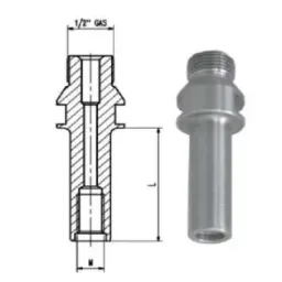 Uchwyt 1/2 GAS - M12/M14/M18 wewnętrzny