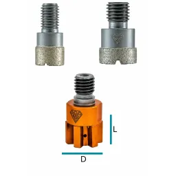 Frez incremental Granit Marmur M12, M14, M18
